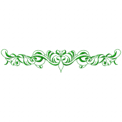Flowers And Tree Embroidery Design 1
